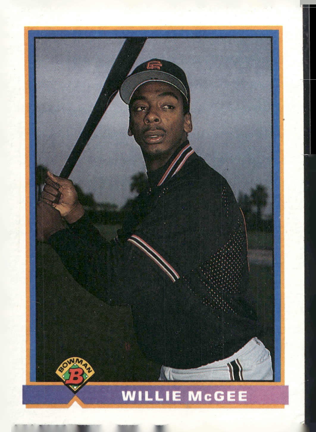 1991 Bowman #640 Willie McGee