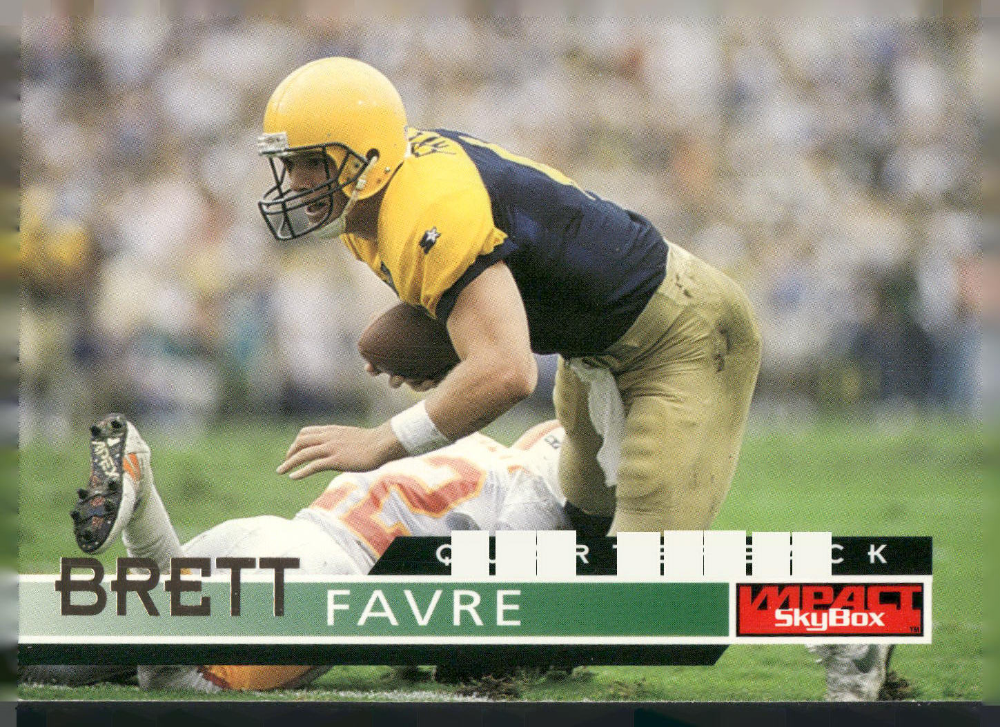 1995 SkyBox Impact #53 Brett Favre