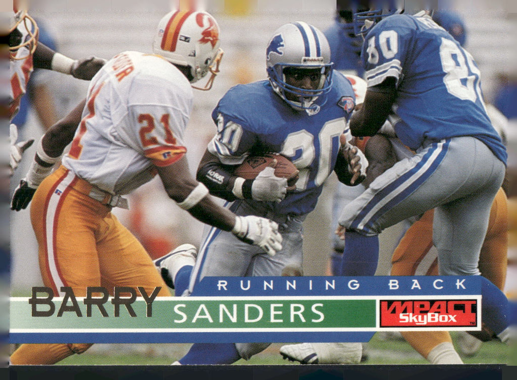 1995 SkyBox Impact #49 Barry Sanders