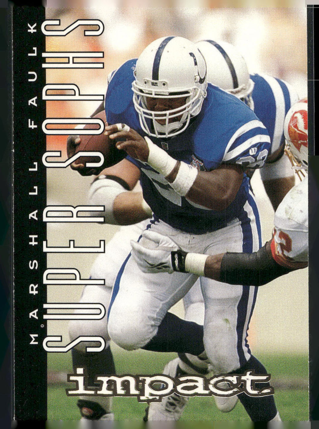 1995 SkyBox Impact #160 Marshall Faulk
