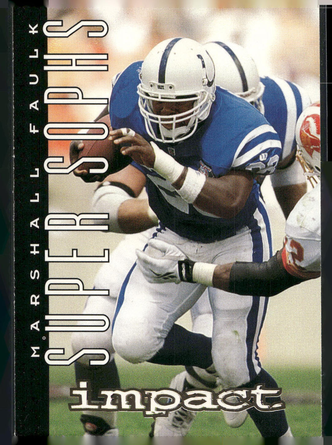 1995 SkyBox Impact #160 Marshall Faulk