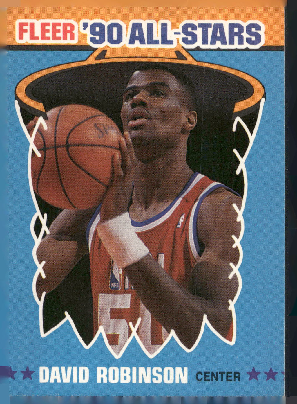 1990-91 Fleer #10 David Robinson All-Stars
