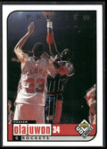 1998-99 UD Choice #51 Hakeem Olajuwon