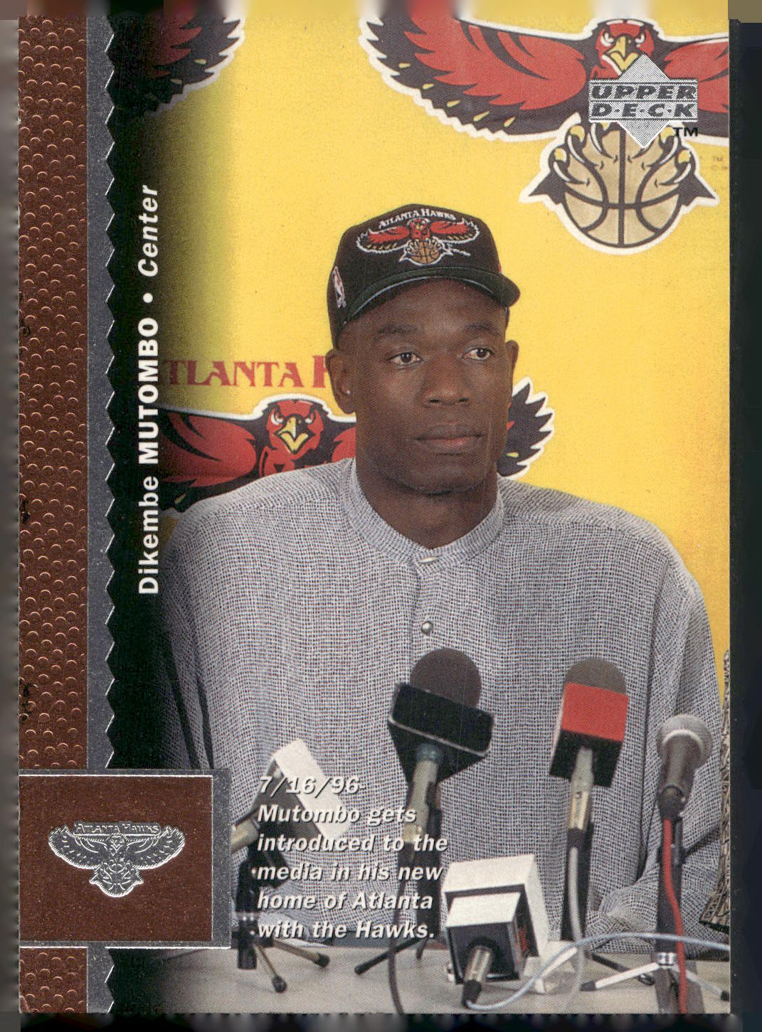 1996-97 Upper Deck #182 Dikembe Mutombo