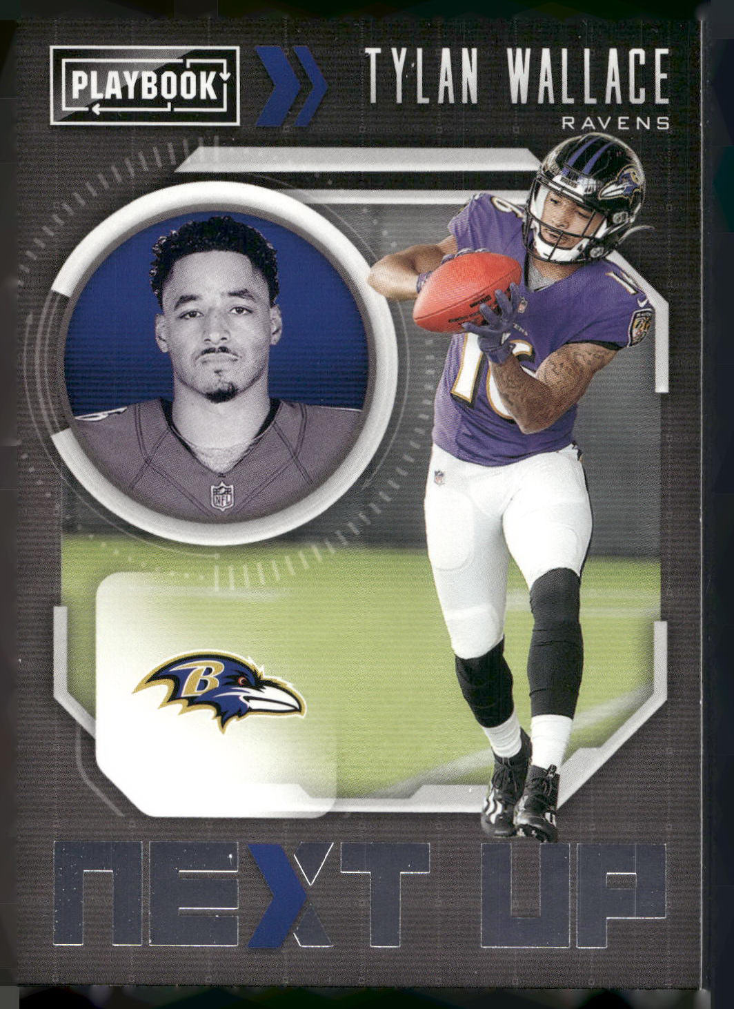 2021 Panini Playbook #NXT-TWA Tylan Wallace Next Up