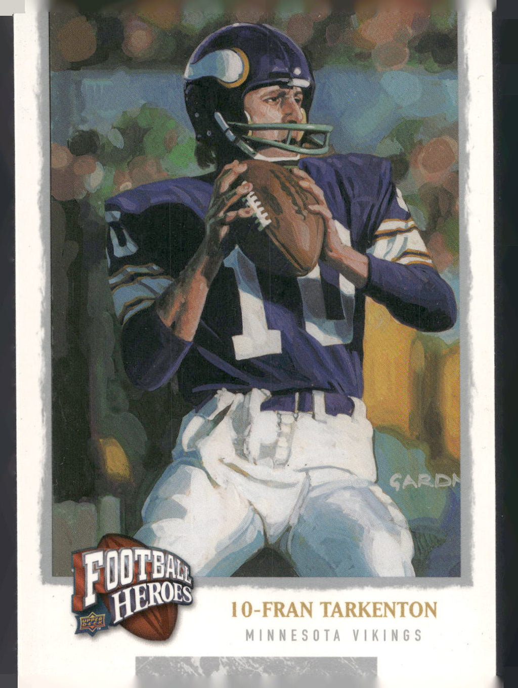 2008 Upper Deck Heroes #213 Fran Tarkenton