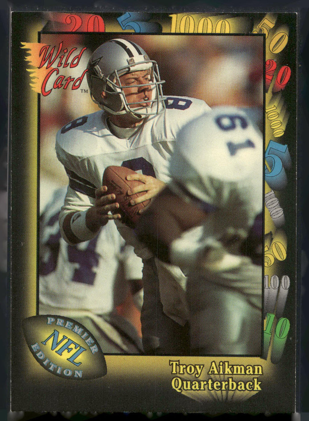 1991 Wild Card #68 Troy Aikman