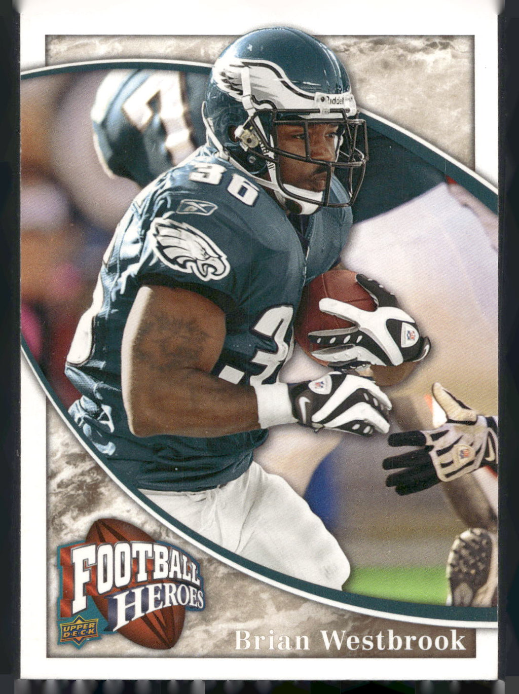 2009 Upper Deck Heroes #67 Brian Westbrook
