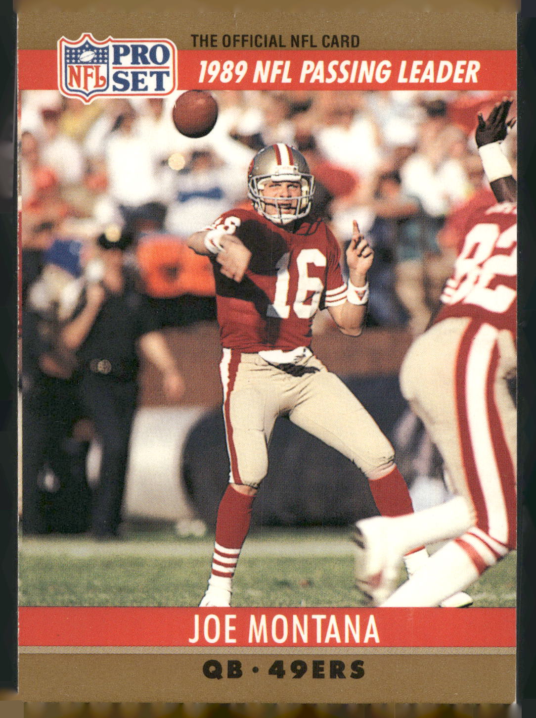 1990 Pro Set #8 Joe Montana