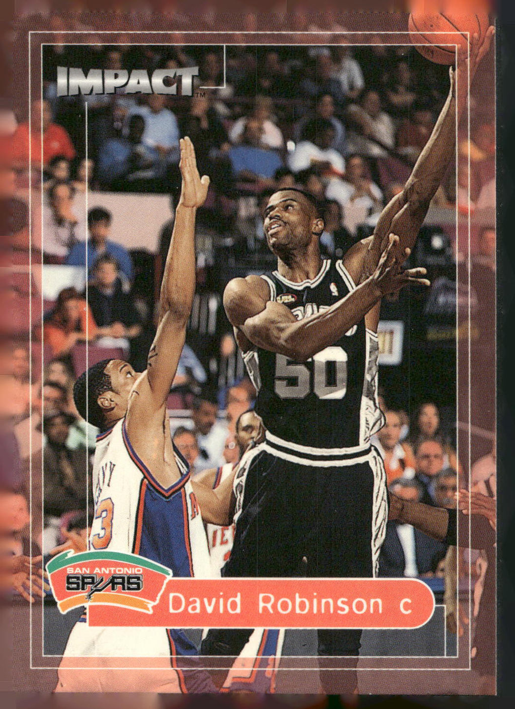 1999-00 SkyBox Impact #69 David Robinson