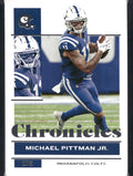 2021 Panini Chronicles #42 Michael Pittman Jr.