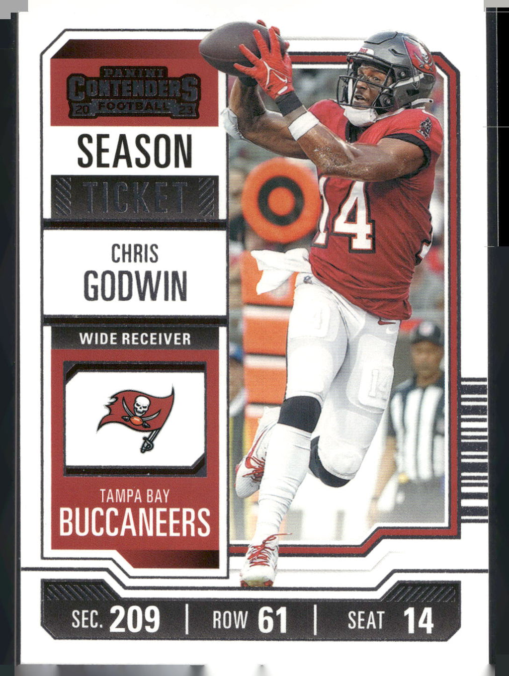 2023 Panini Contenders #93 Chris Godwin Season Ticket Retail