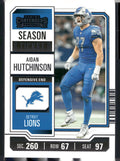 2023 Panini Contenders #33 Aidan Hutchinson Season Ticket Retail
