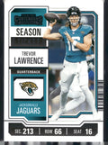 2023 Panini Contenders #48 Trevor Lawrence Season Ticket Retail
