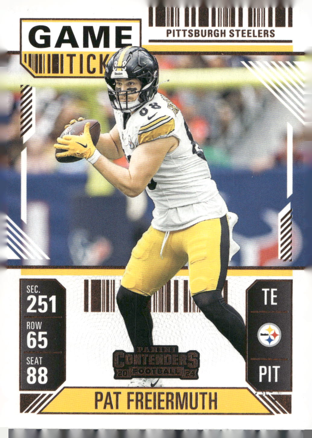 2024 Panini Contenders #84 Pat Freiermuth Retail