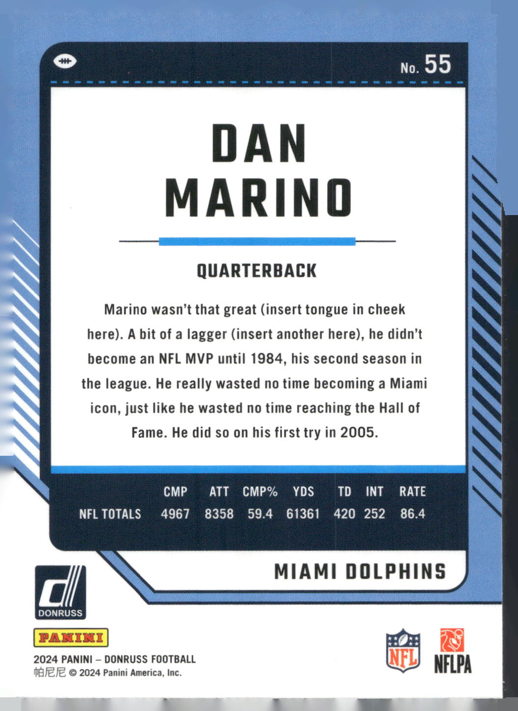 2024 Donruss #55 Dan Marino