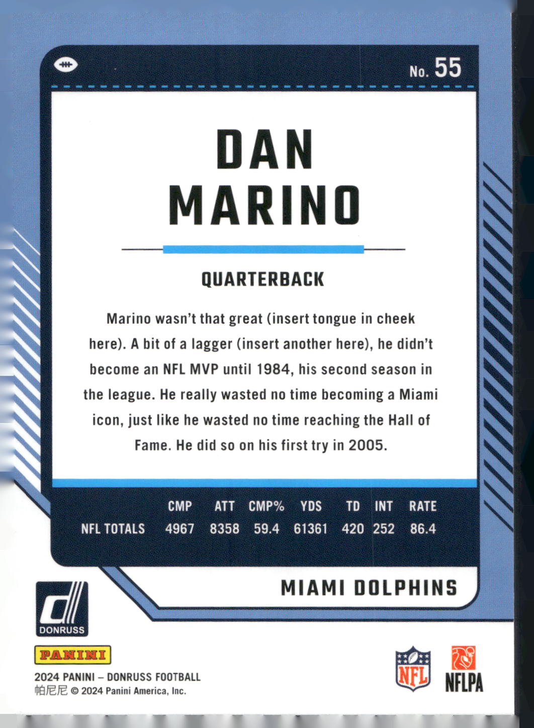 2024 Donruss #55 Dan Marino
