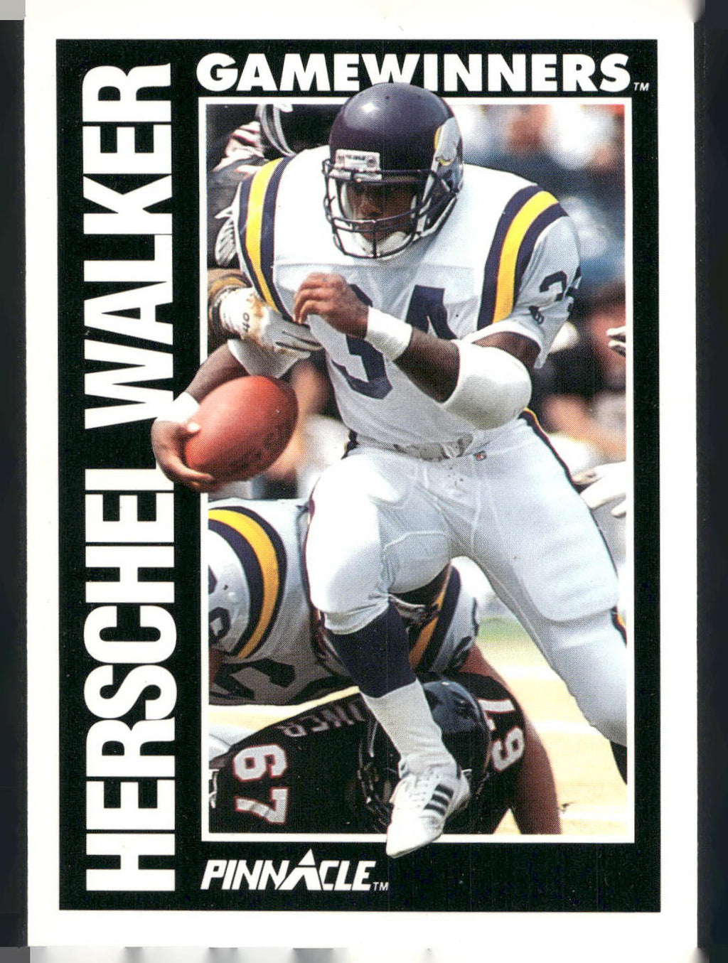 1991 Pinnacle #370 Herschel Walker