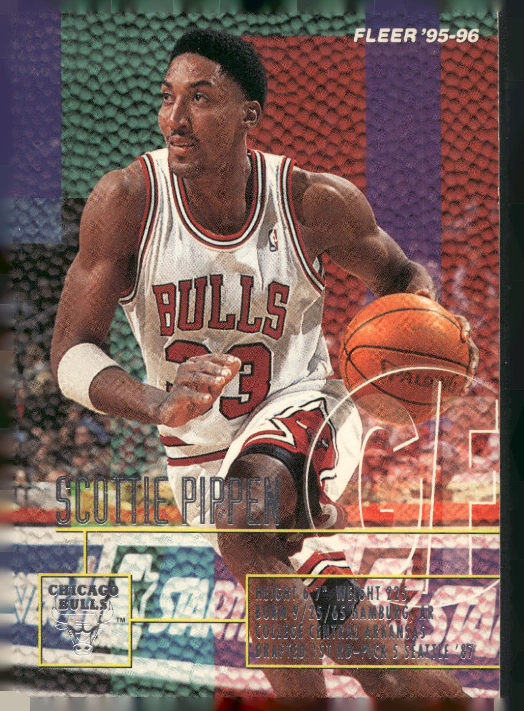 1995-96 Fleer #26 Scottie Pippen