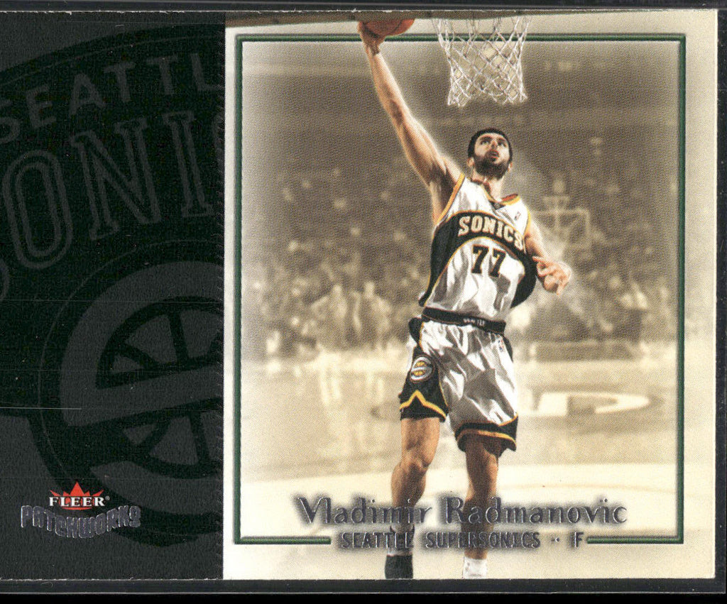 2003-04 Fleer Patchworks #82 Vladimir Radmanovic