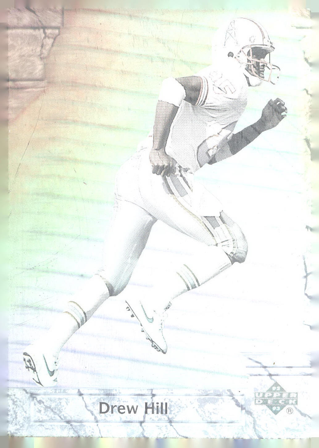 1992 Upper Deck #GB2 Drew Hill Game Breakers