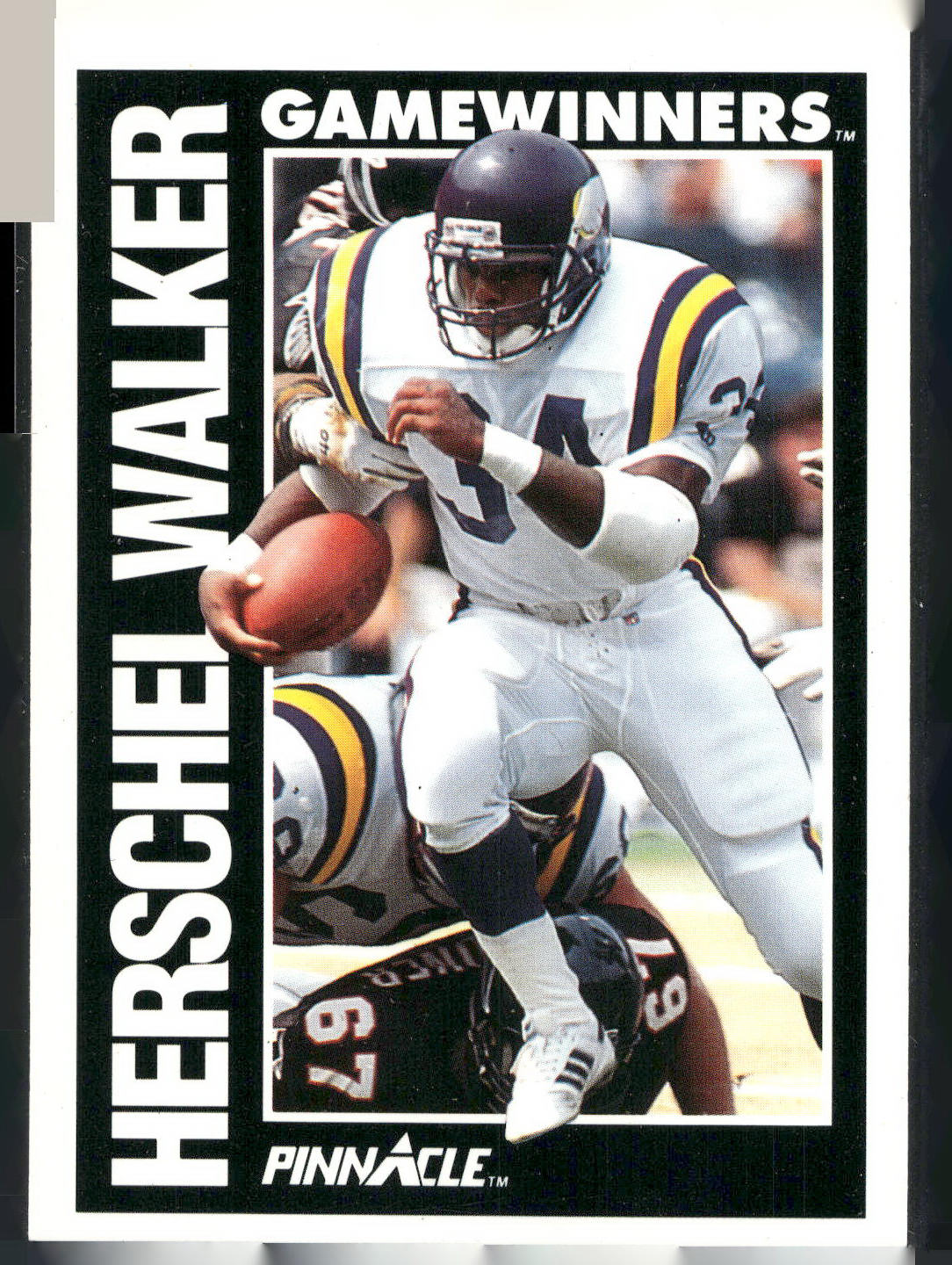 1991 Pinnacle #370 Herschel Walker
