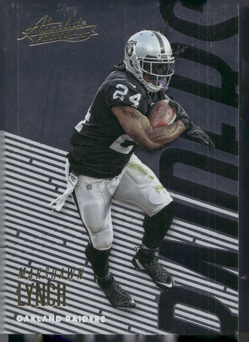 2018 Panini Absolute #78 Marshawn Lynch