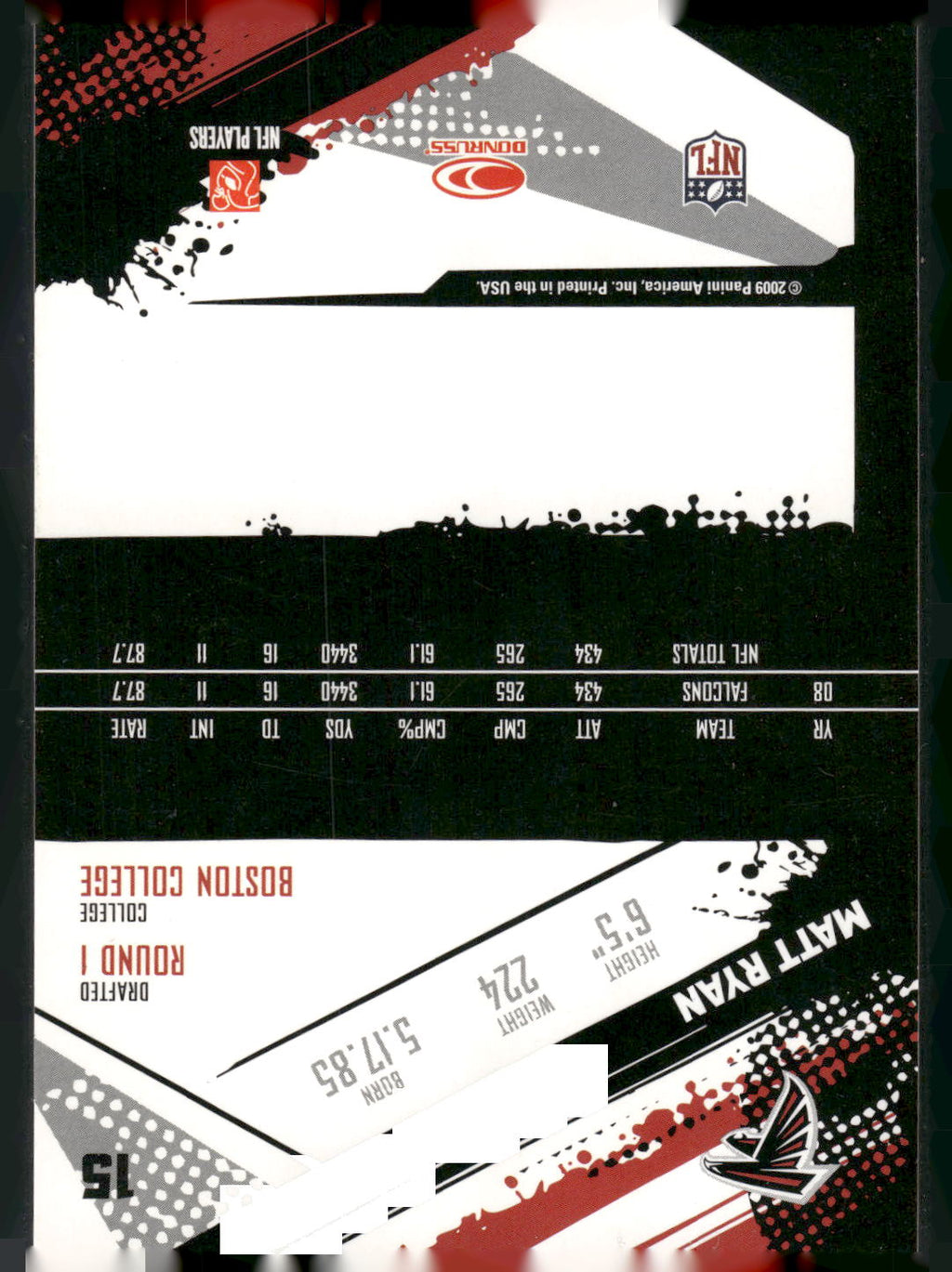 2009 Score #15 Matt Ryan