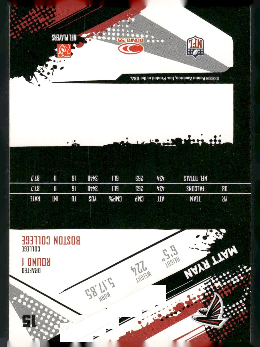 2009 Score #15 Matt Ryan