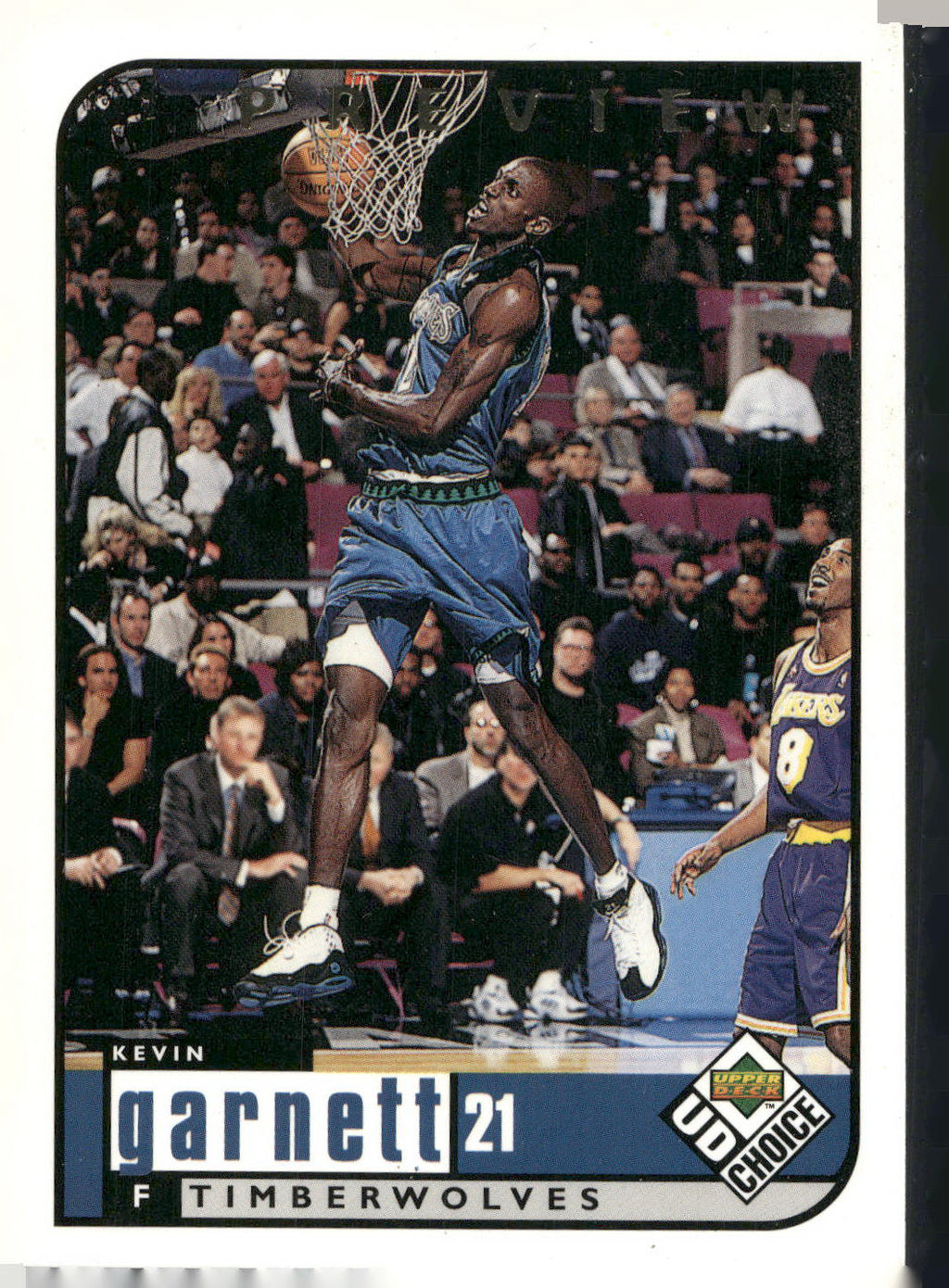 1998-99 UD Choice #85 Kevin Garnett