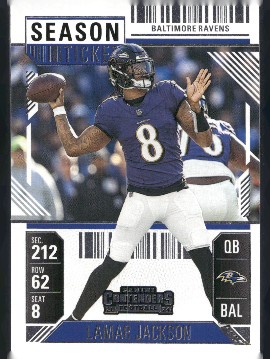 2024 Panini Contenders #7 Lamar Jackson Retail