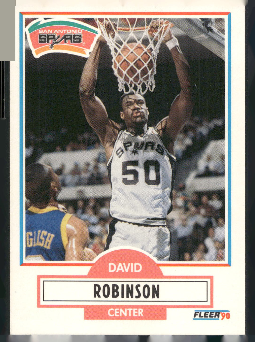 1990-91 Fleer #172 David Robinson