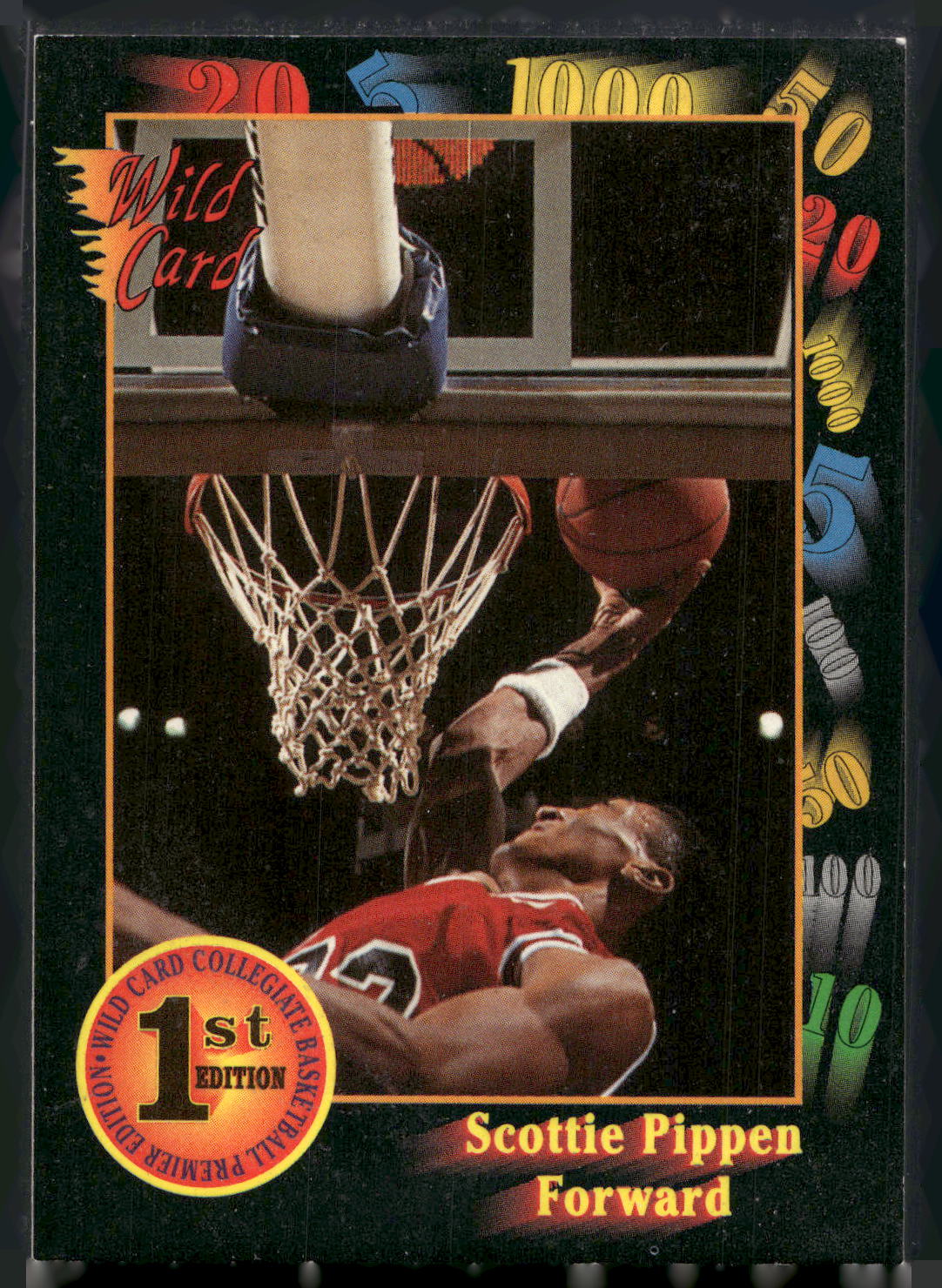 1991-92 Wild Card #83 Scottie Pippen
