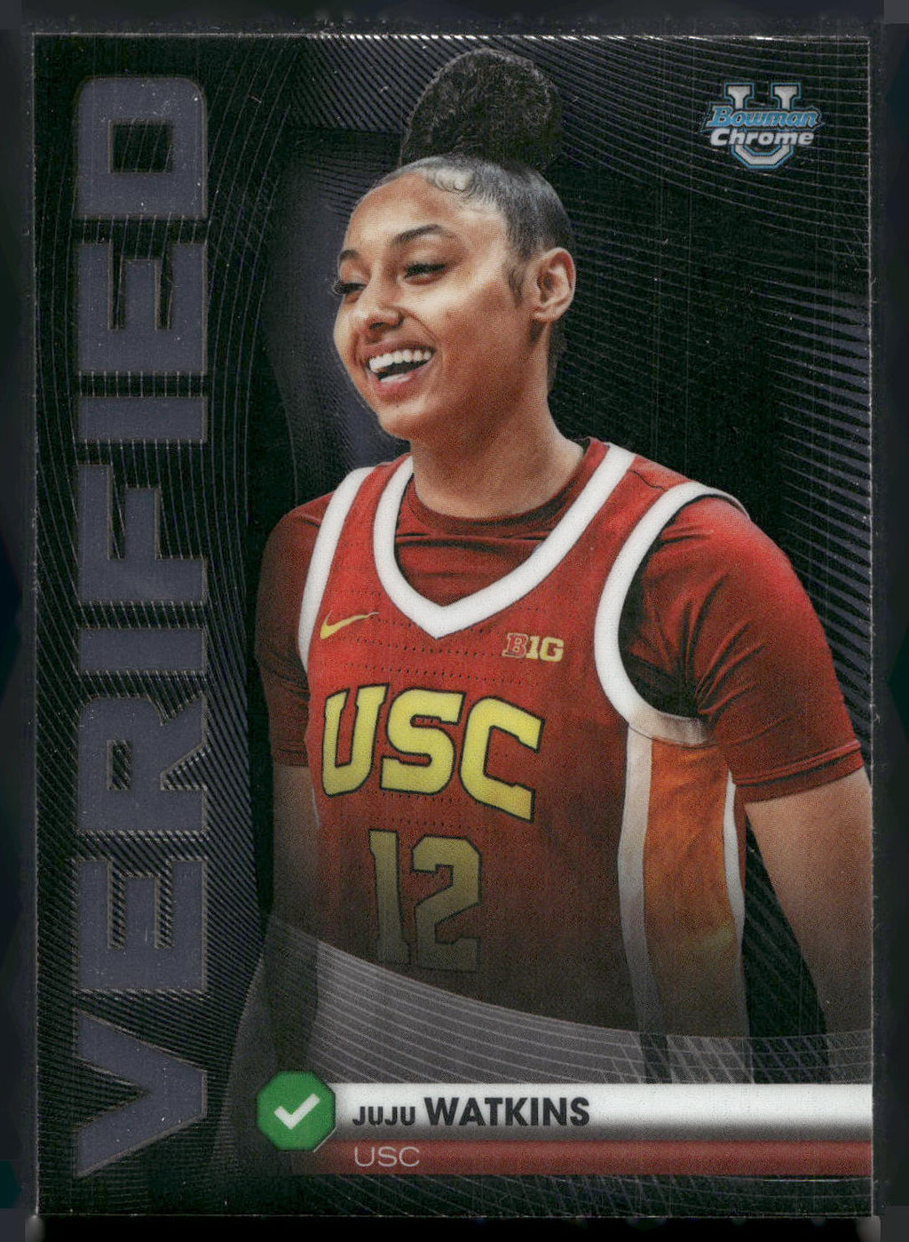2025-26 Bowman #BV-8 Juju Watkins Bowman Verified