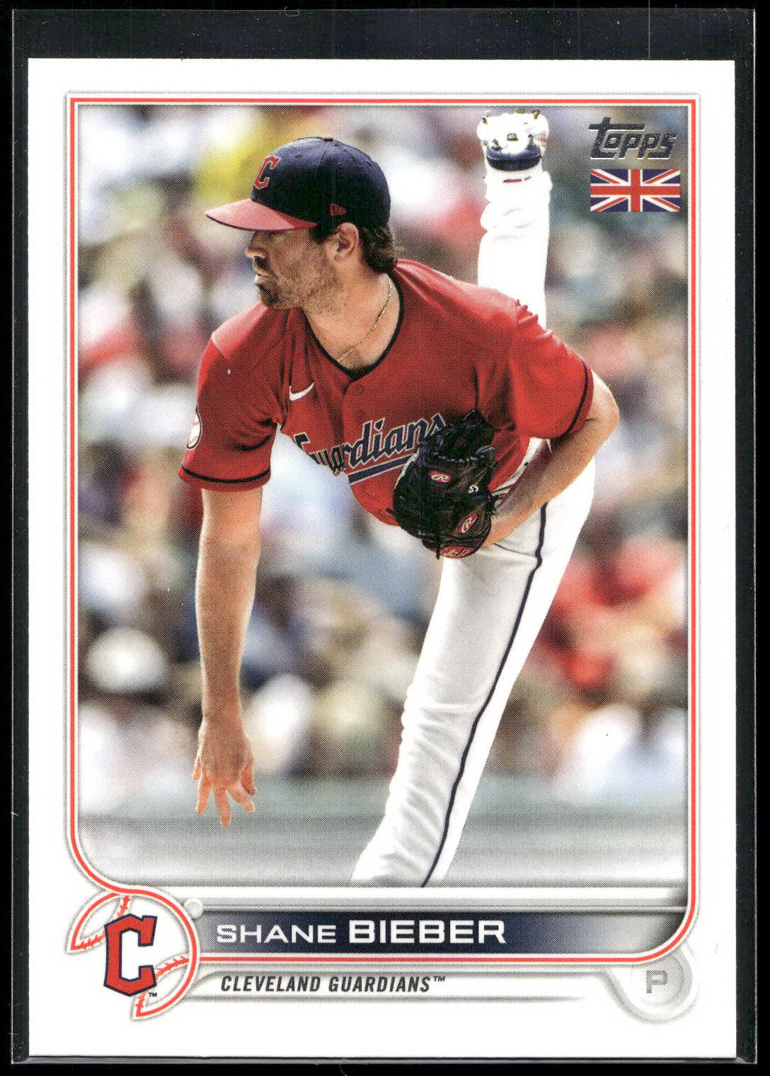 2022 Topps UK Edition #136 Shane Bieber