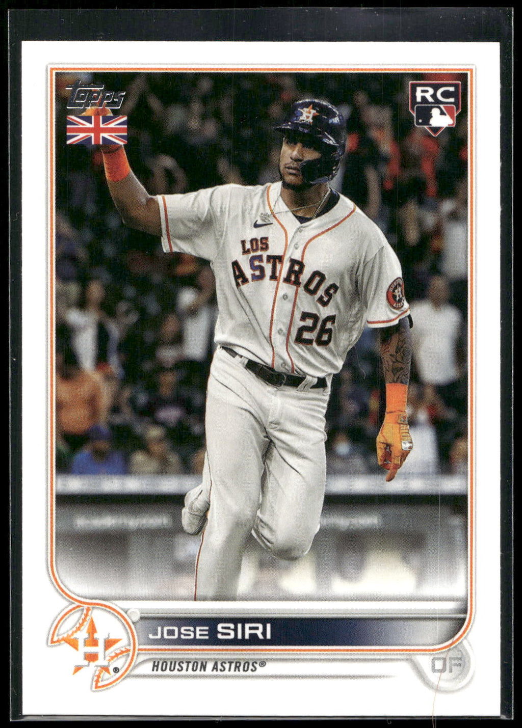 2022 Topps UK Edition #76 Jose Siri