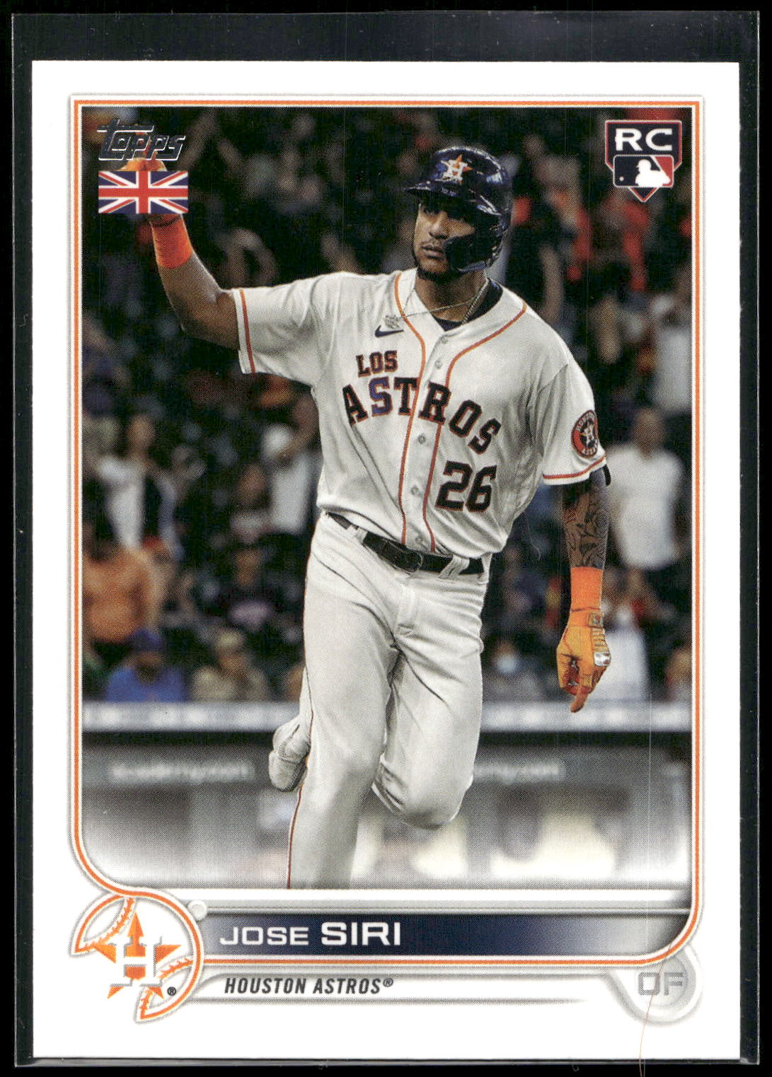 2022 Topps UK Edition #76 Jose Siri