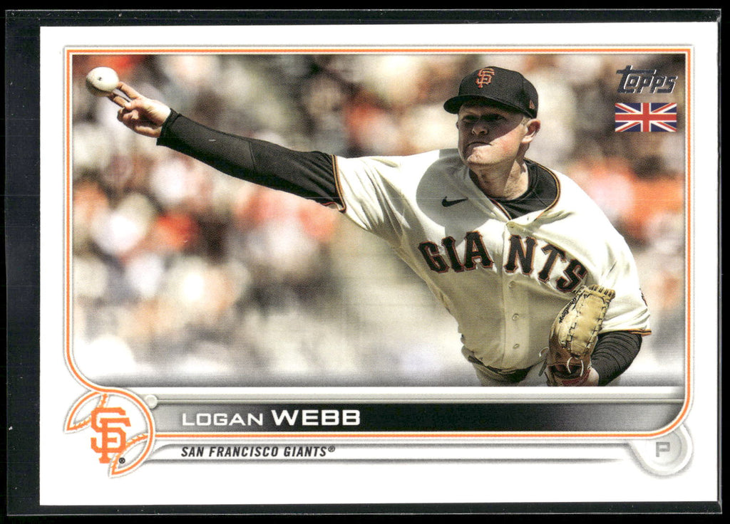 2022 Topps UK Edition #23 Logan Webb