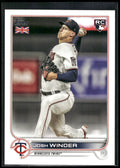 2022 Topps UK Edition #218 Josh Winder