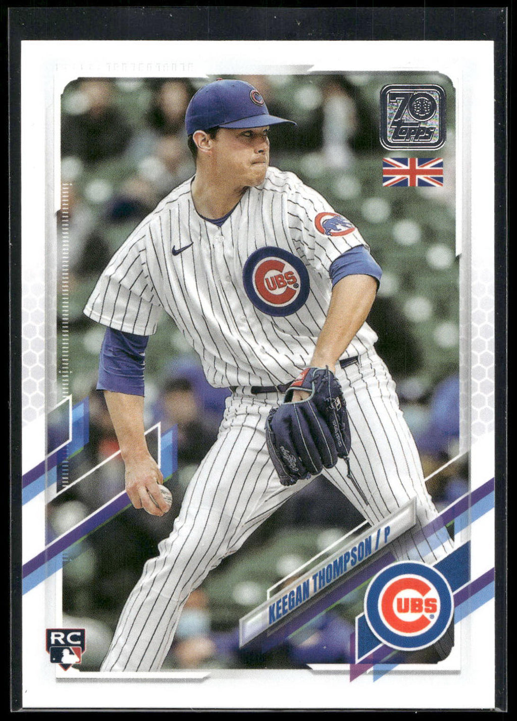 2021 Topps UK Edition #155 Keegan Thompson
