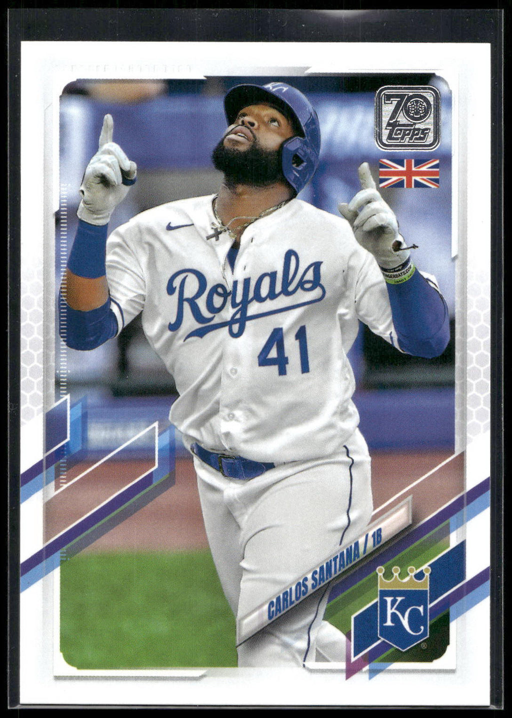 2021 Topps UK Edition #151 Carlos Santana