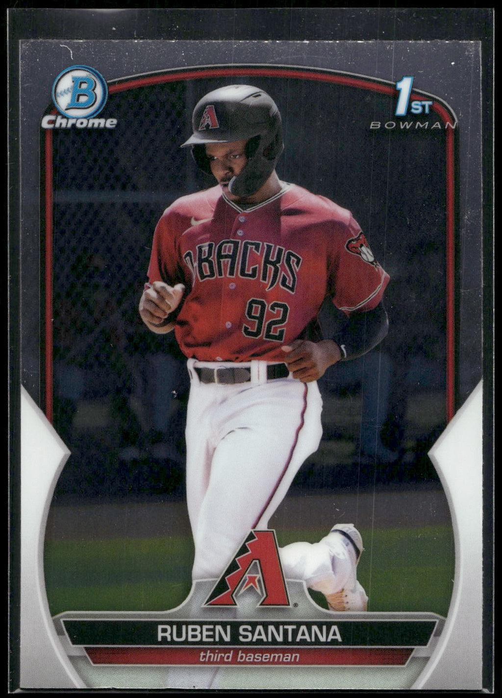 2023 Bowman #BCP-42 Ruben Santana Chrome Prospects