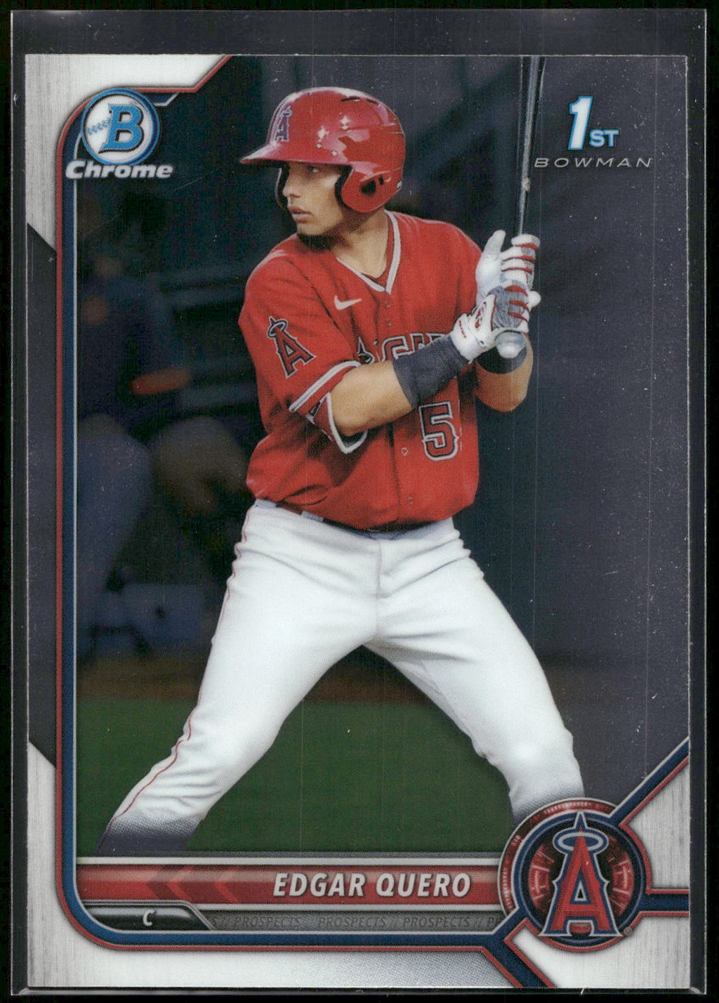 2022 Bowman #BCP-123 Edgar Quero Chrome Prospects