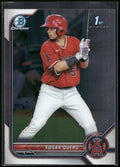 2022 Bowman #BCP-123 Edgar Quero Chrome Prospects