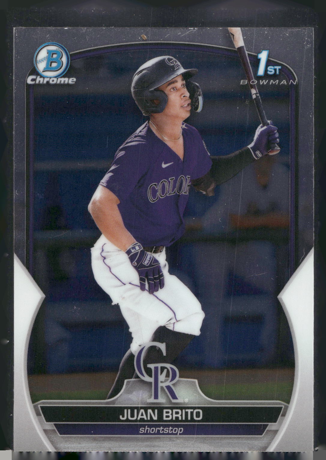2023 Bowman #BCP-77 Juan Brito Chrome Prospects
