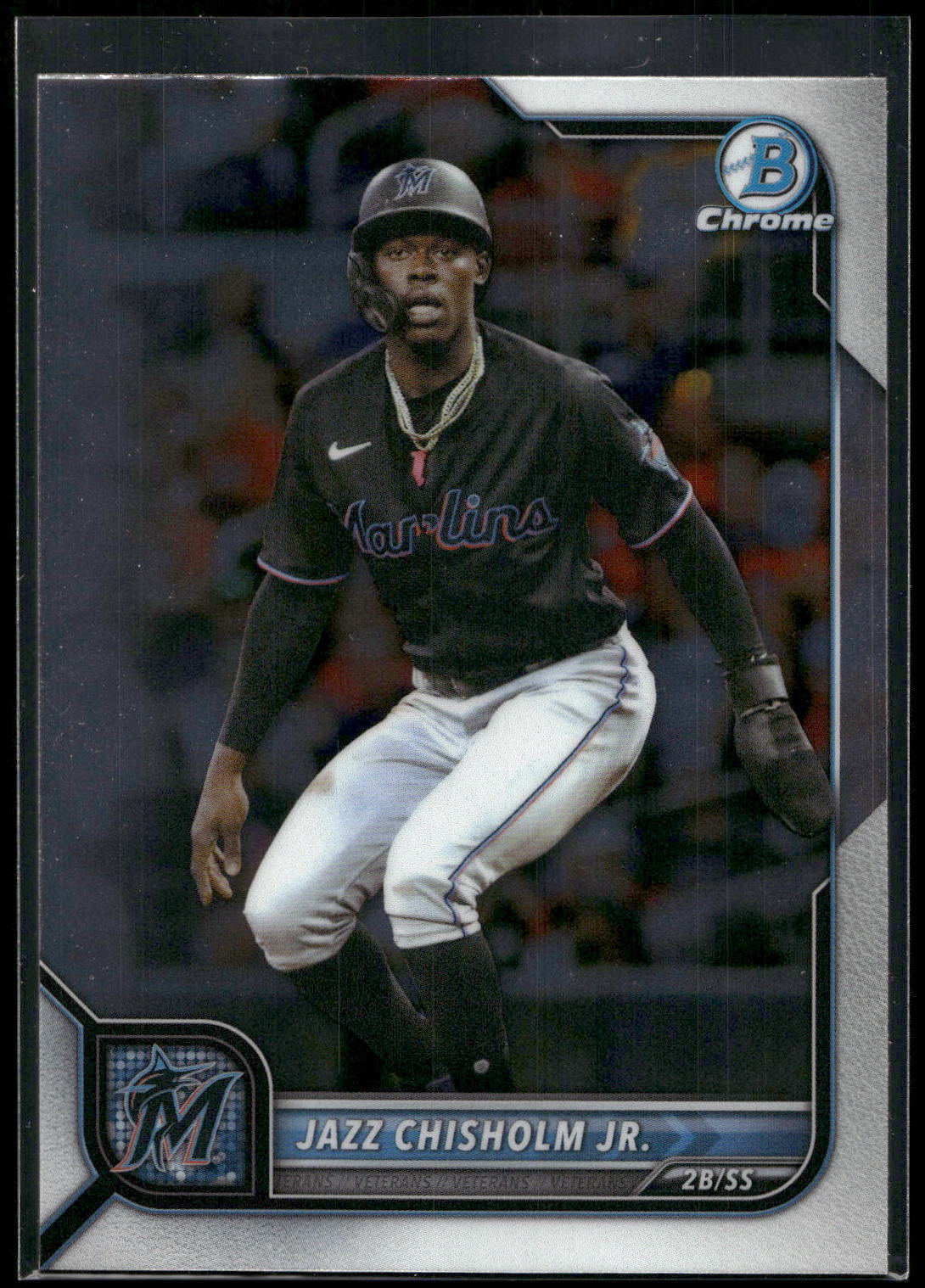 2022 Bowman Chrome #61 Jazz Chisholm Jr.