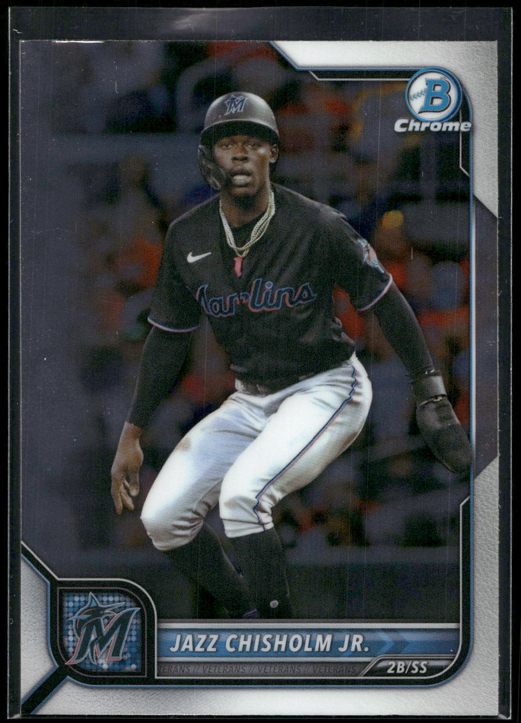2022 Bowman Chrome #61 Jazz Chisholm Jr.
