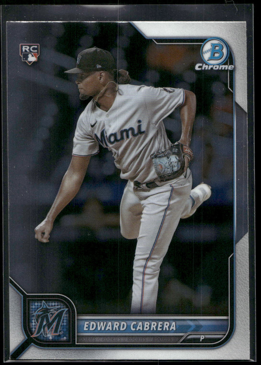 2022 Bowman Chrome #44 Edward Cabrera