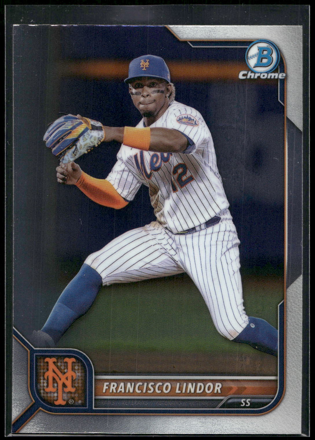 2022 Bowman Chrome #73 Francisco Lindor