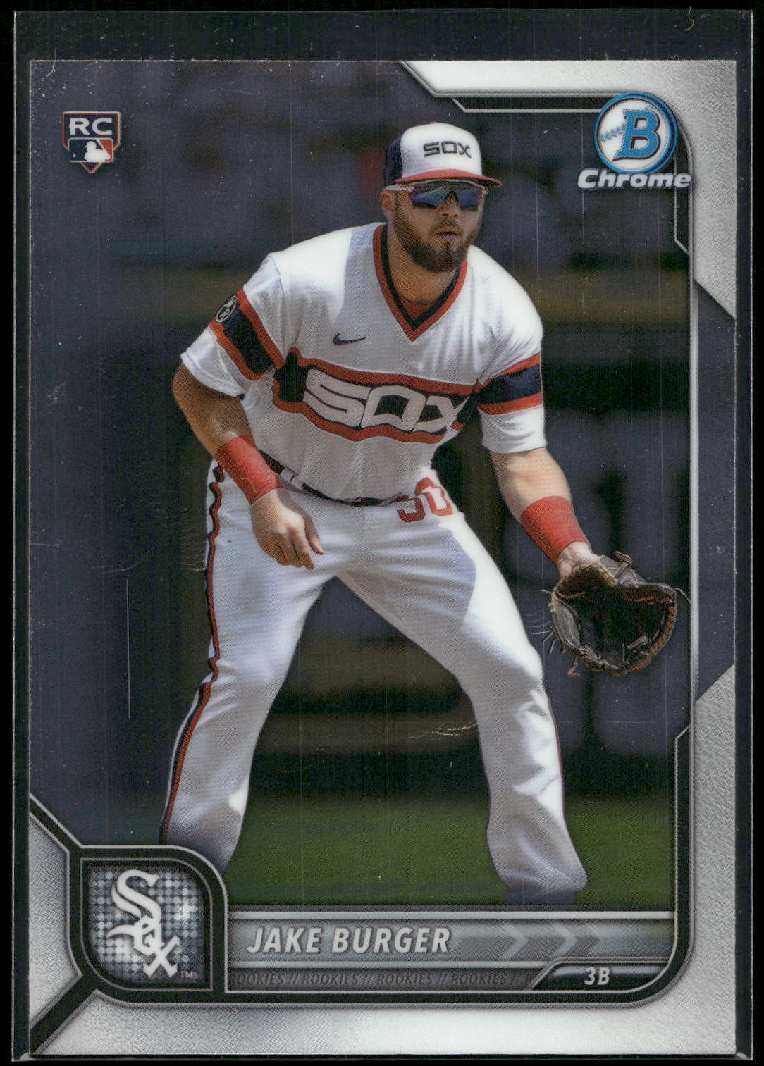 2022 Bowman Chrome #47 Jake Burger